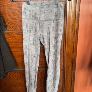 Lululemon High-Waist Gray Textured Women’s Leggings
